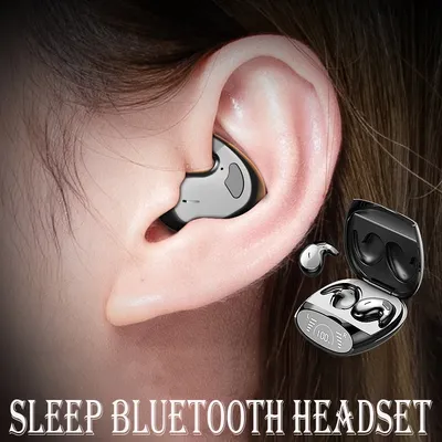 Ultra-thin Sleep Wireless Headset Bluetooth Headphones Noise Reduction On-Ear Sports Subwoofer