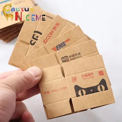 5Pcs/1Set Mini Carton Express Box 1:12 Dollhouse Miniature Express Box Decor Toy Doll House Decor