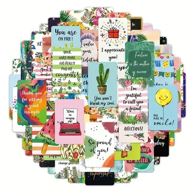 72 Pieces Positive Affirmation Cards Inspirational And Encouragement Cards For Women Men Daily