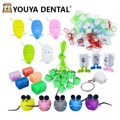 100pcs Cute Milk Teeth Case Baby Tooth Box Organizer Container Children's Souvenir Save Baby Teeth
