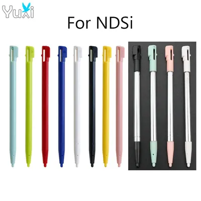YuXi 10pcs Plastic Touch Screen Stylus Pen Repair Part For DSi Game Console Retractable Stylus For