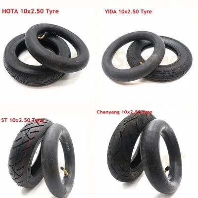 10 Inch 10*2.50 Pneumatic Wheel Tire 10x2.50 Inner Outer Tyre for Electric Scooter Balance Car Accessorie