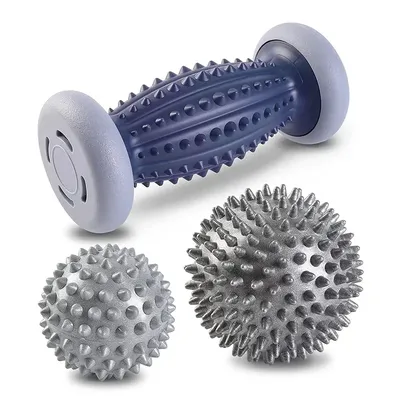 Foot Massage Roller Heel Spur Hedgehog Ball Plantar Fasciitis Massager Relieve Sore Muscles Neck