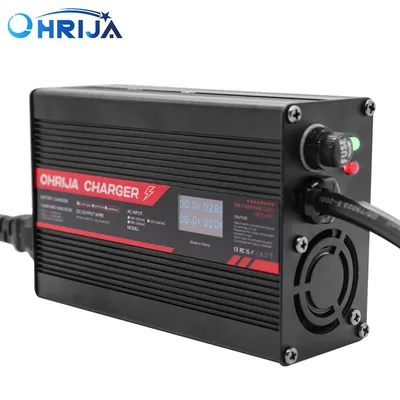 48V 5A Lead Acid Charger Smart Aluminum Case Is Suitable For 4S 48V LCD Dispay Lead Acid Battery