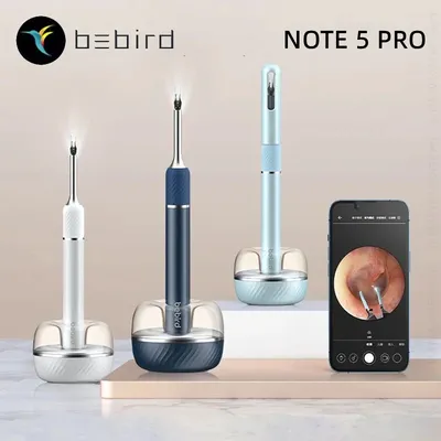 Bebird Note5 Pro Ear Cleaner Smart Visual Ear Wax Sticks Endoscope Tweezers Earpick Mini Camera