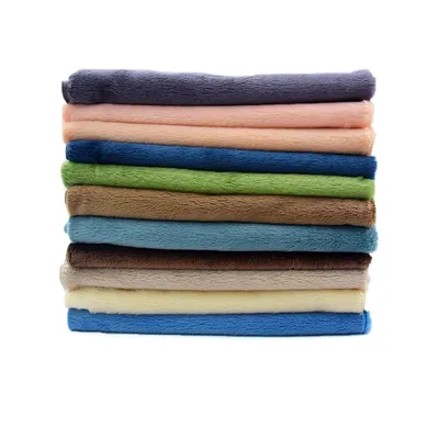 2024 Newest 50 Colors 17.7inx19.6in/45*50cm Shorty 5mm Pile Plush Fabric Soft For Stuffed Doll