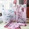100Pcs/set Sanrio Garbage Bags Anime Hello Kitty Print Portable Household Size Pink Plastic Sack Vest Type Storage Bag Wholesale