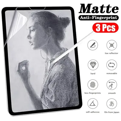 Like Paper Screen Protector Film Matte PET Painting Write For iPad 10 2022 9 8 7 Air 5 4 3 Mini 6 5
