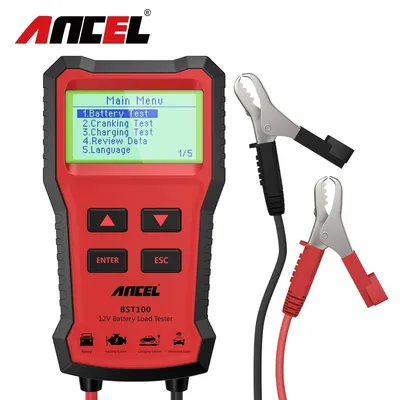 ANCEL BST100 12V Battery Tester Car Battery Analyzer Cranking Charging Circut Test 220Ah 2000CCA