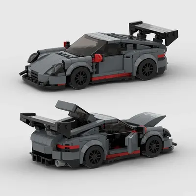 NEW MOC Racing Car City Speed Champions Sports Building Blocks Bricks Kids Toy Boys Classic Supercar Racers Vehicle Technique