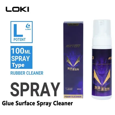 Original LOKI Raytheon Table Tennis Rubber Cleaner Table Tennis Bat Liquid Thickening Cleaning