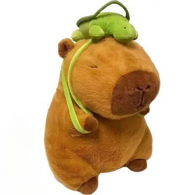 Capybara Plush Simulation Capibara Anime Fluffty Toy Kawaii Plushie Cute Doll Stuffed Animals Soft
