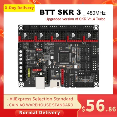 BIGTREETECH BTT SKR 3 32Bit Control Board TMC2209 EZ5160 Pro Drive Raspberry Pi Upgrade SKRV1.4