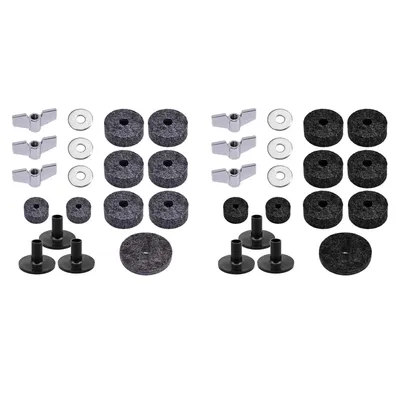 Equipment Cymbal Felts Washers Percussion Instruments, Cymbal Washer, Drum Replacement Parts Accs,