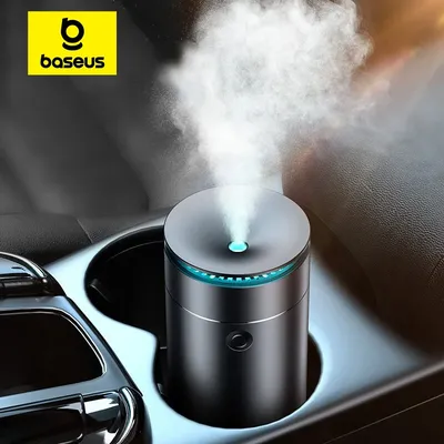 Baseus Car Diffuser Humidifier Auto Air Purifier Aromo Air Freshener with LED Light For Car Aroma