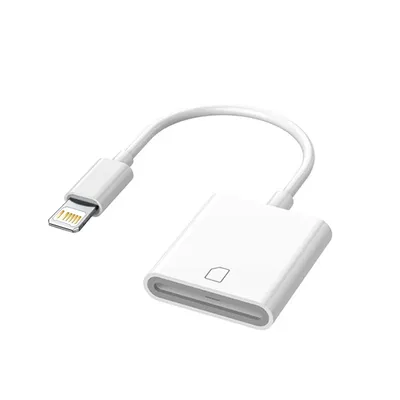 For iPhone Card Reader Memory Card Adapter for iphone 14 13 12 8Pin To SD TF Camera Card Reader Data