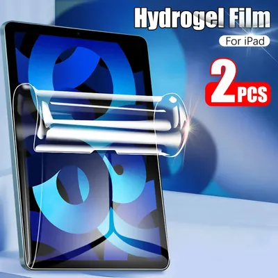 2PCS Hydrogel Film For Ipad Pro 11 12.9 Air 4 5 13 2024 Screen Protector For Ipad Mini 6 2 3 10.2
