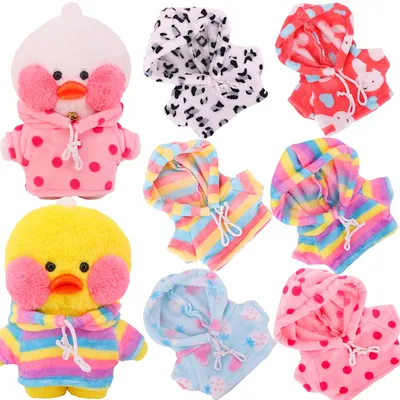 Sweater Suit Clothes For 30cm LalaFanfan Accessories Stuffed Soft Duck Figure Toy Animal Birthday