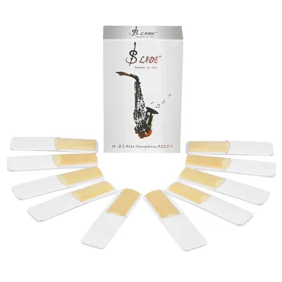 10pcs Eb Alto Sax Reed Saxophone Reeds Strength 2.0 2.5 3.0 Saxophone Reed Woodwind Instrument
