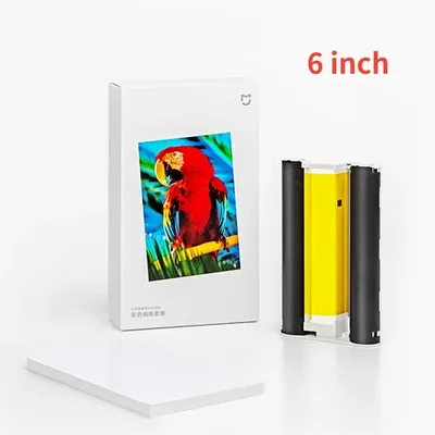 Xiaomi Mi Home Photo Printer Dedicated 6-inch Back Self-adhesive Photo Paper Colored Tape Set HD