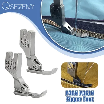 P36N P36LN Zipper Foot For Industrial 1-needle Lockstitch Sewing Machine BROTHER All Steel Sewing