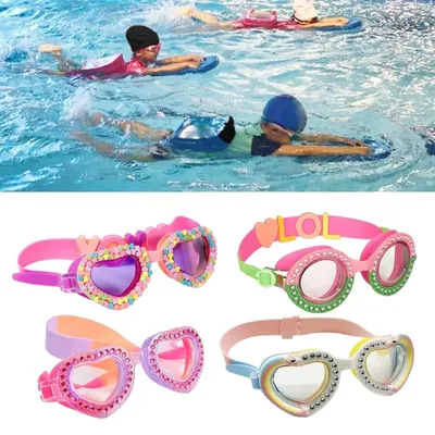 Swimming Goggles No Leakage Anti-Fog UV Protection for Children Boys Girls Safe Soft Silicone Swimming Glasses Eyewear