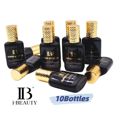 10Pcs 15ML IB SUPER BONDER Fixing Agent Transparent Liquid for Eyelash Extensions Lash Glue Help