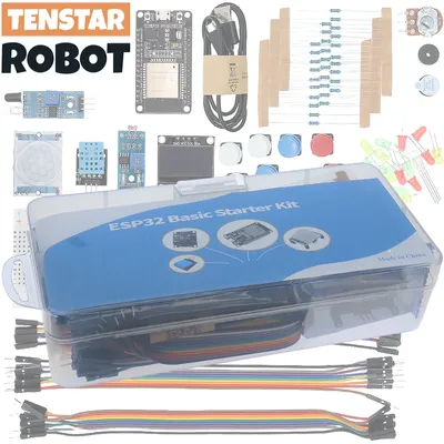Basic Starter Kit for ESP32 ESP-32S WIFI Development Board Project Learning Kit with Tutorials ESP32