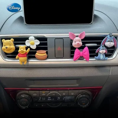 Disney Winnie the Pooh car interior air conditioning vent aromatherapy cute cartoon car interior
