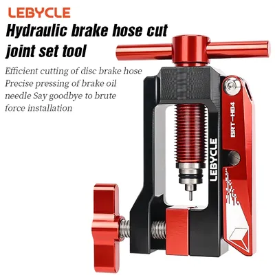 Lebycle Bicycle Brake Fitting Installation Tool MTB Bike Needle Driver Hydraulic Hose Cutters Cycle
