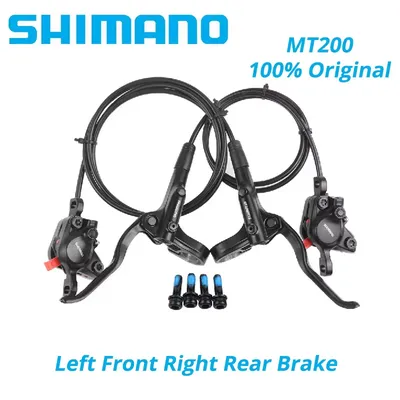 Original Shimano MT200 MT201 M315 MTB Mountain Bike Hydraulic Disc Brake MT200 Brakes 2 Piston 3