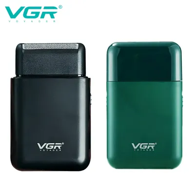 VGR Electric Shaver Professional Beard Trimmer Razor Portable Mini Shaver Reciprocating Shaving 2