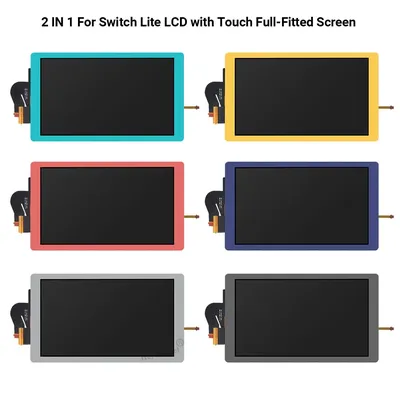 NEW 2IN1 for Nintend Switch Lite Original LCD Display with Touch Screen Full Fitted Assembly