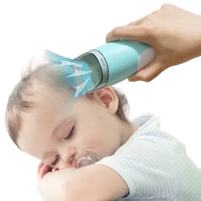 Mute Kids Hair Trimmer Automatic Gather Waterproof Baby Adult Hair Clipper Electric Hair Cutting