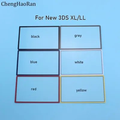 1 piece For New 3DS XL NEW 3DS LL Top mirror plastics lens cover LCD Screen Protector Compatible