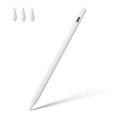 Stylus Pen for Apple Pencil Compatible with 2018-2025 Apple iPad Pro 11"/12.9"/M4, iPad Air 3/4/5/M2/M3,iPad mini 5/6 Gen