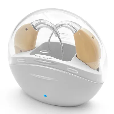 Rechargeable Hearing Aid Wireless Portable BTE Elderly Hearing Aids Magnetic Charging Sound