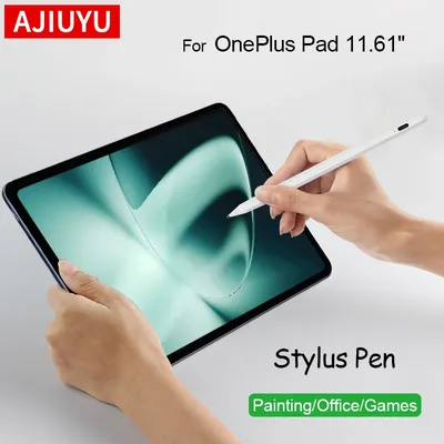 AJIUYU Stylus Pen For OnePlus Pad 11.61" Tablet Pen Rechargeable For OPPO Pad 2 Redmi Pad SE 11"