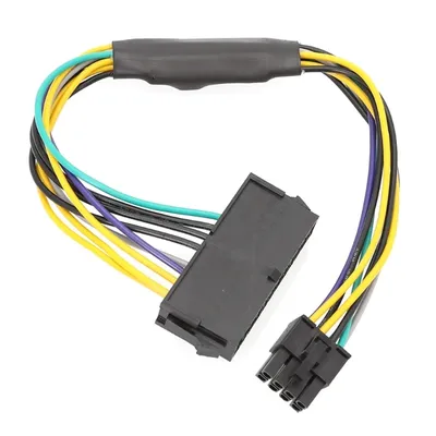 24 Pin to 8 Pin Power Adapter Cable Replacement for Optiplex 3020 7020 9020