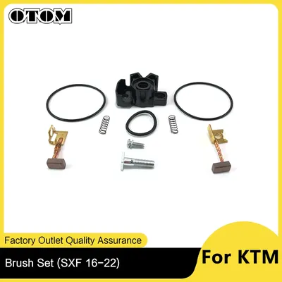 OTOM Motocross Starter Motor Carbon Brush Repair Kit For KTM HUSQVARNA 250 SXF XCF 350 XCF-W FC 450