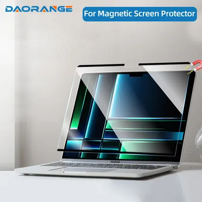 Magnetic HD Screen Protector For Macbook Air 13 M1 A2179 A2337 A2681 Macbook Pro 13 14 15 16 A2289