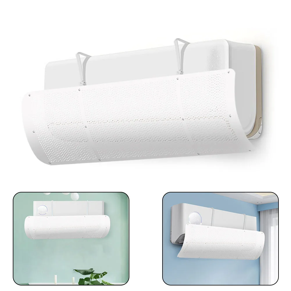 1PC Air Conditioner Wind Deflector 90*27cm Hanging Anti-Direct Blowing Windshield Adjustable Air Baffle Shields For Home Office