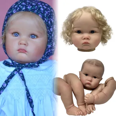 65CM Huge Charlotte Reborn Doll Kit Handmade Painted Realistic Vinyl Kits Toy Acessórios Kit Bebé Reborn Pеборн Muñecas