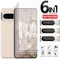 6-in-1 For Google Pixel 8 Pro Glass Google Pixel 8 Tempered Glass 9H Clear Screen Protector Google