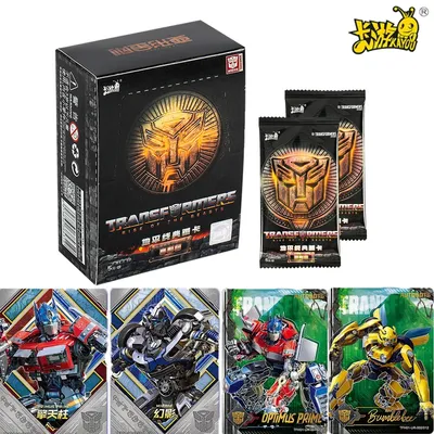 Genuine Transformers Cards Horizon Collection Film Peripherals Characters Optimus Megatron Bumblebee