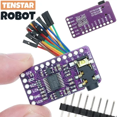 Interface I2S PCM5102A DAC Decoder GY-PCM5102 I2S Player Module For Raspberry Pi pHAT Format Board