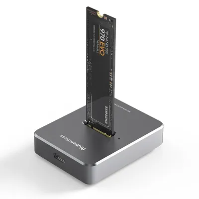 Blueendless m2 nvme docking station M key usb m 2 USB C SSD case NVME and NGFF hdd SSD docking