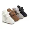 KIDSUN Baby Boy Girl Booties Newborn Fluff Toddler First Walkers Cotton Comfort Soft Anti-slip