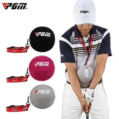PGM Inflatable Golf Smart Ball Trainer Portable Swing Arm Corrector Posture Auxiliary Correction