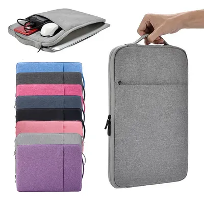 Portable Waterproof Laptop Case Notebook Sleeve 12 13.3 14 15.6 16 Inch Women Men Bag For Macbook